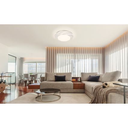 Globo - LED Stmievateľné stropné svietidlo LED/36W/230V 3000/4000/6000K pr. 48 cm