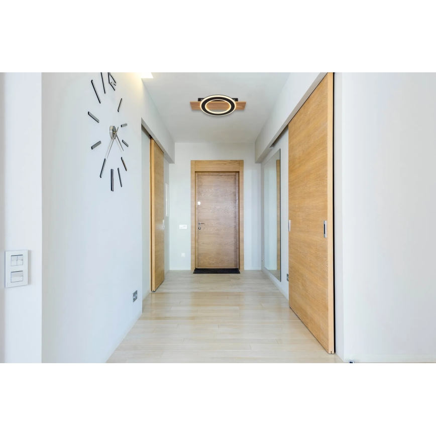 Globo - LED Stropné svietidlo LED/18W/230V hnedá
