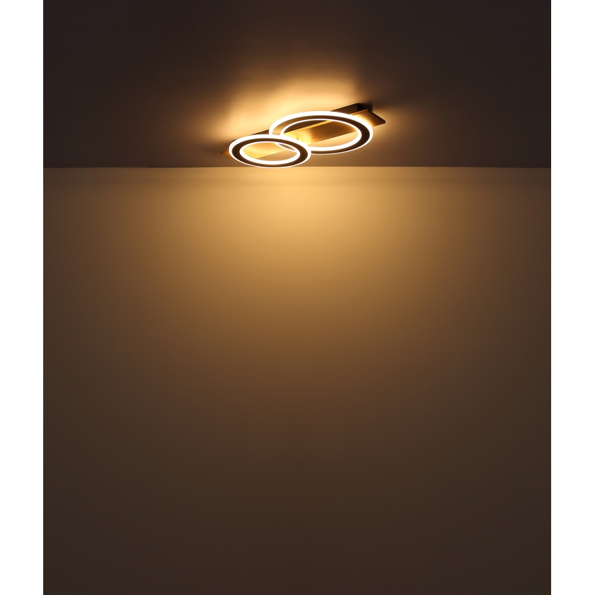 Globo - LED Stropné svietidlo LED/40W/230V hnedá