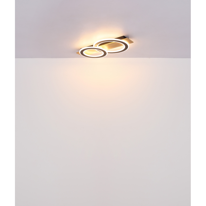 Globo - LED Stropné svietidlo LED/40W/230V hnedá
