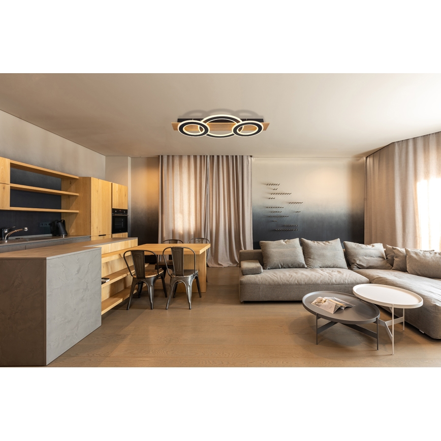Globo - LED Stropné svietidlo LED/50W/230V hnedá