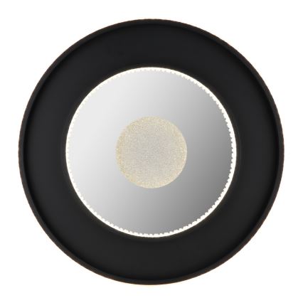 Globo - LED Stmievateľné stropné svietidlo LED/30W/230V 2700-6500K pr. 52,5 cm čierna + diaľkové ovládanie