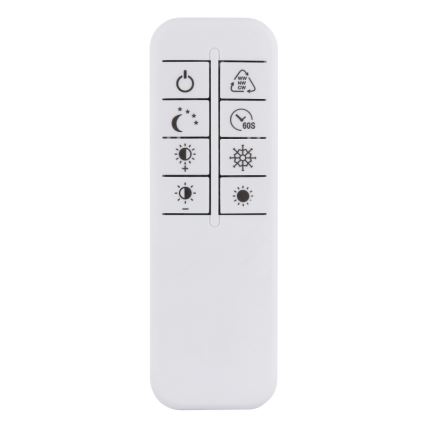 Globo - LED Stmievateľné stropné svietidlo LED/30W/230V 2700-6500K pr. 52,5 cm čierna + diaľkové ovládanie