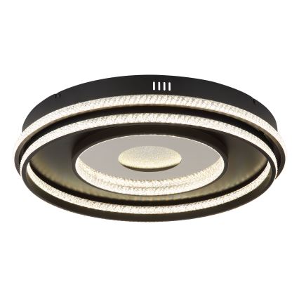 Globo - LED Stmievateľný luster na lanku LED/54W/230V 2700-6500K pr. 60 cm čierna + diaľkové ovládanie