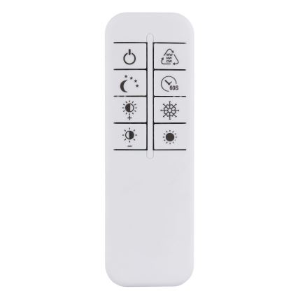 Globo - LED Stmievateľný luster na lanku LED/54W/230V 2700-6500K pr. 60 cm čierna + diaľkové ovládanie