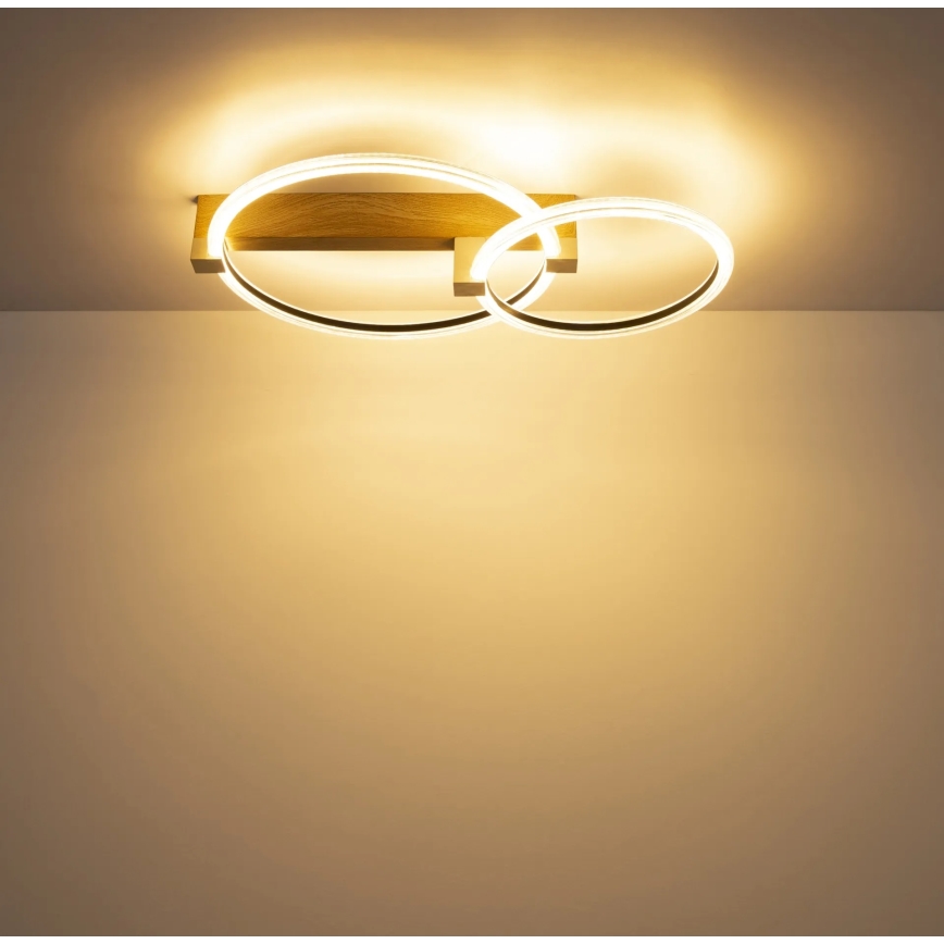 Globo - LED stropné svietidlo LED/24W/230V 3000K 58x38 cm béžové