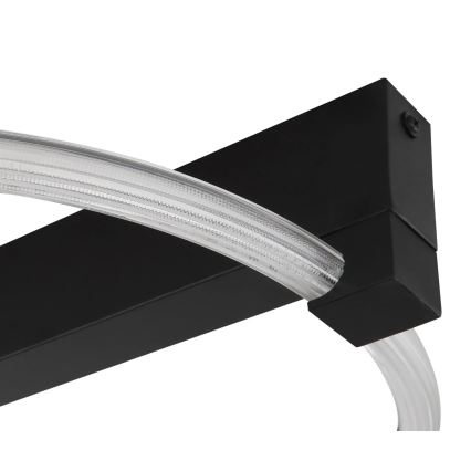 Globo - LED stropné svietidlo LED/15W/230V 3000K 41,4x38 cm čierne
