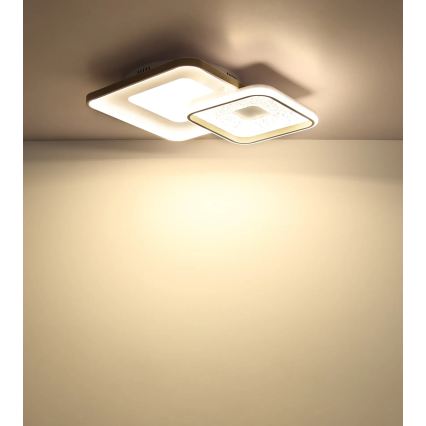Globo - Stmievateľné LED stropné svietidlo LED/48W/230V 2700-6000K 50x50 cm + diaľkové ovládanie