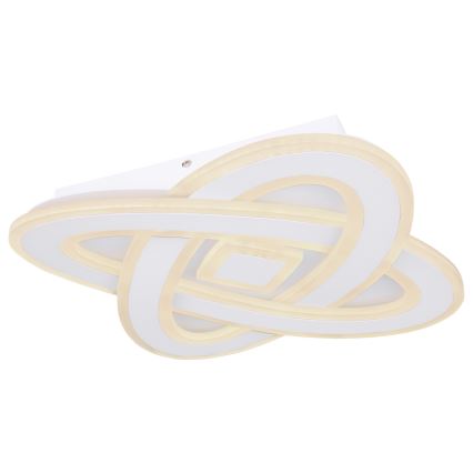 Globo - LED Stmievateľné stropné svietidlo LED/36W/230V 3000-6000K pr. 50 cm biela + diaľkové ovládanie