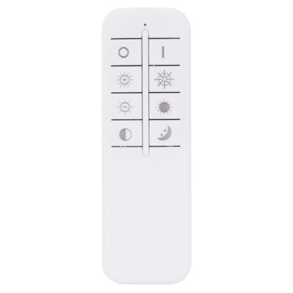 Globo - LED Stmievateľné stropné svietidlo LED/36W/230V 3000-6000K pr. 50 cm biela + diaľkové ovládanie