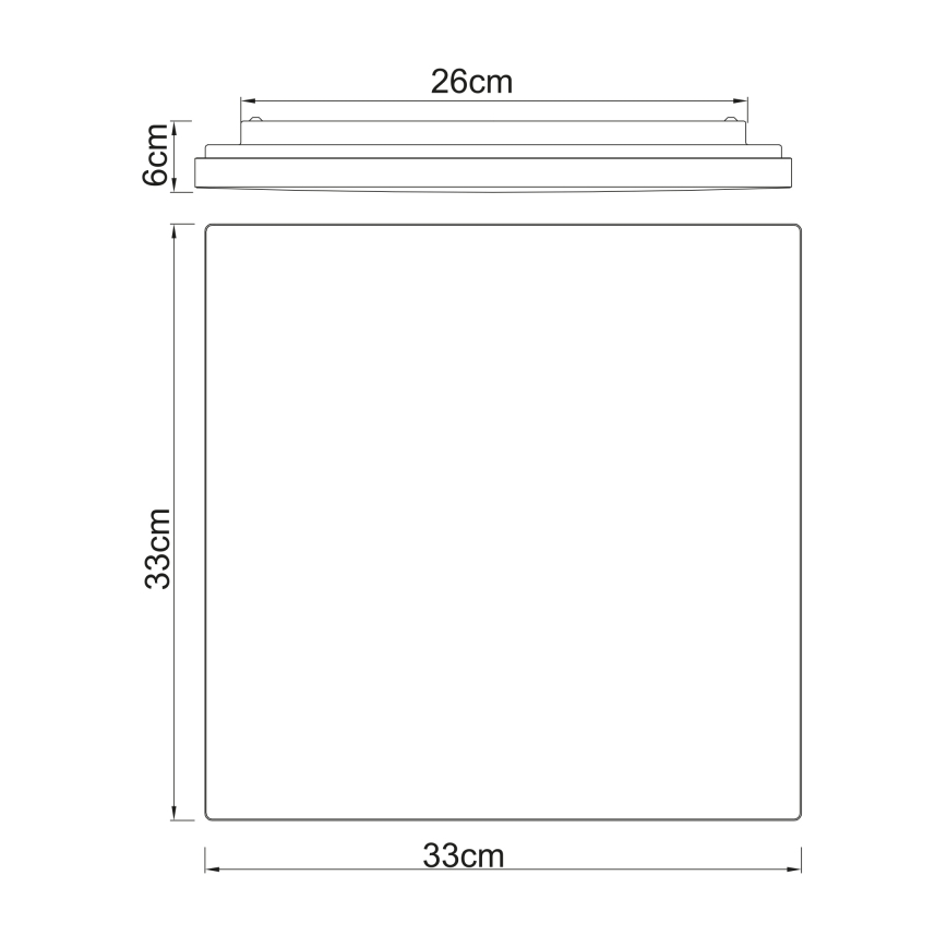 Globo - LED Stropné svietidlo LED/12W/230V