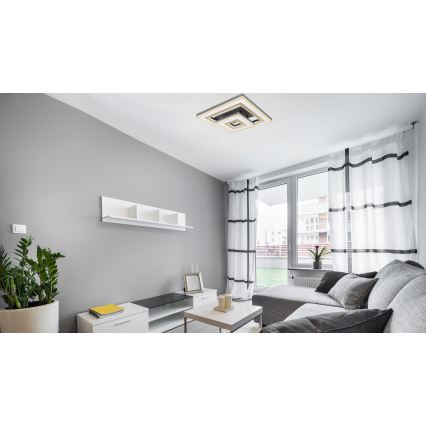 Globo - LED Stmievateľné stropné svietidlo LED/50W/230V 2700-6000K + diaľkové ovládanie