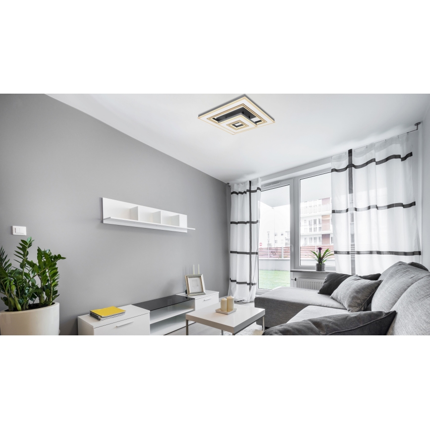 Globo - LED Stmievateľné stropné svietidlo LED/50W/230V 2700-6000K + diaľkové ovládanie