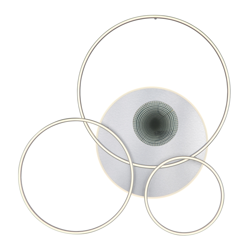 Globo - LED Stmievateľné stropné svietidlo LED/70W/230V 2700-6500K matný chróm + diaľkové ovládanie