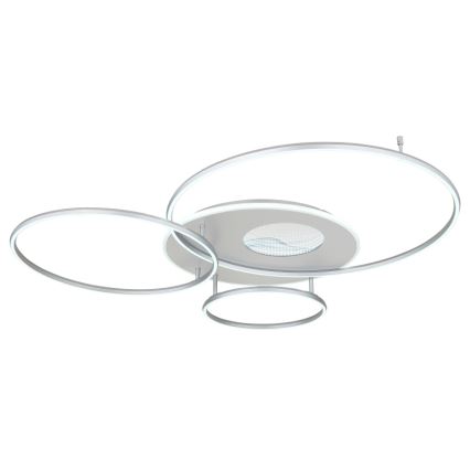 Globo - LED Stmievateľné stropné svietidlo LED/70W/230V 2700-6500K matný chróm + diaľkové ovládanie