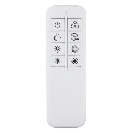Globo - LED Stmievateľné stropné svietidlo LED/70W/230V 2700-6500K matný chróm + diaľkové ovládanie