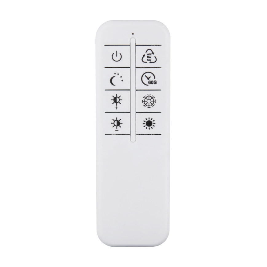 Globo - LED Stmievateľné stropné svietidlo LED/70W/230V 2700-6500K matný chróm + diaľkové ovládanie