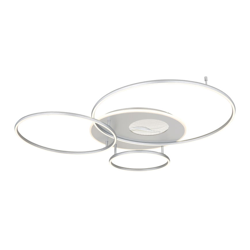 Globo - LED stmievateľné stropné svietidlo LED/70W/230V 2700-6500K matný chróm + diaľkové ovládanie