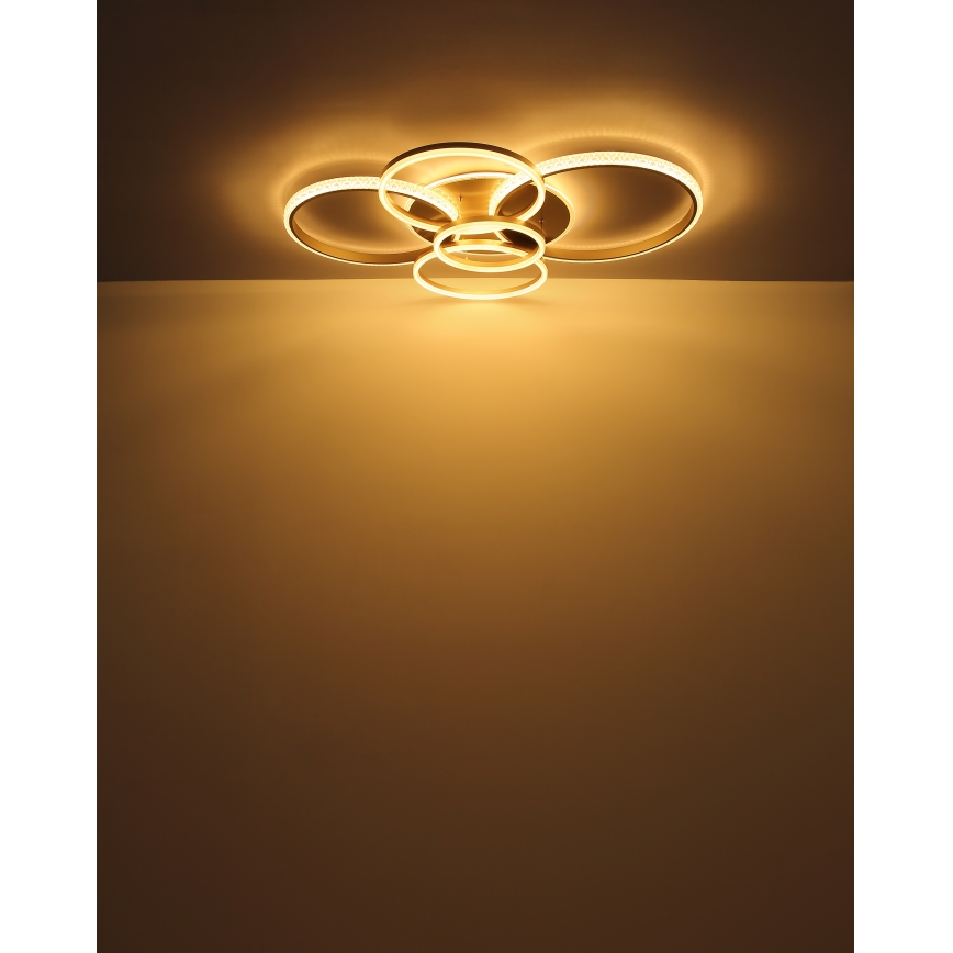 Globo - LED Stropné svietidlo LED/70W/230V 3000K 88x110 cm béžová
