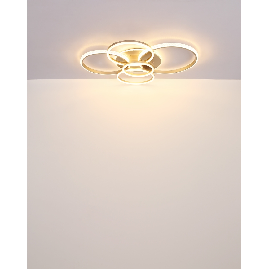 Globo - LED Stropné svietidlo LED/70W/230V 3000K 88x110 cm béžová