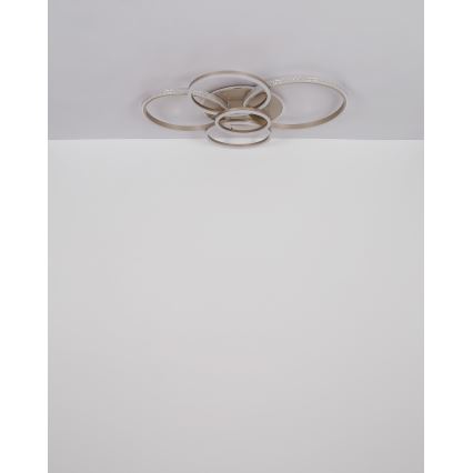Globo - LED Stropné svietidlo LED/70W/230V 3000K 88x110 cm béžová