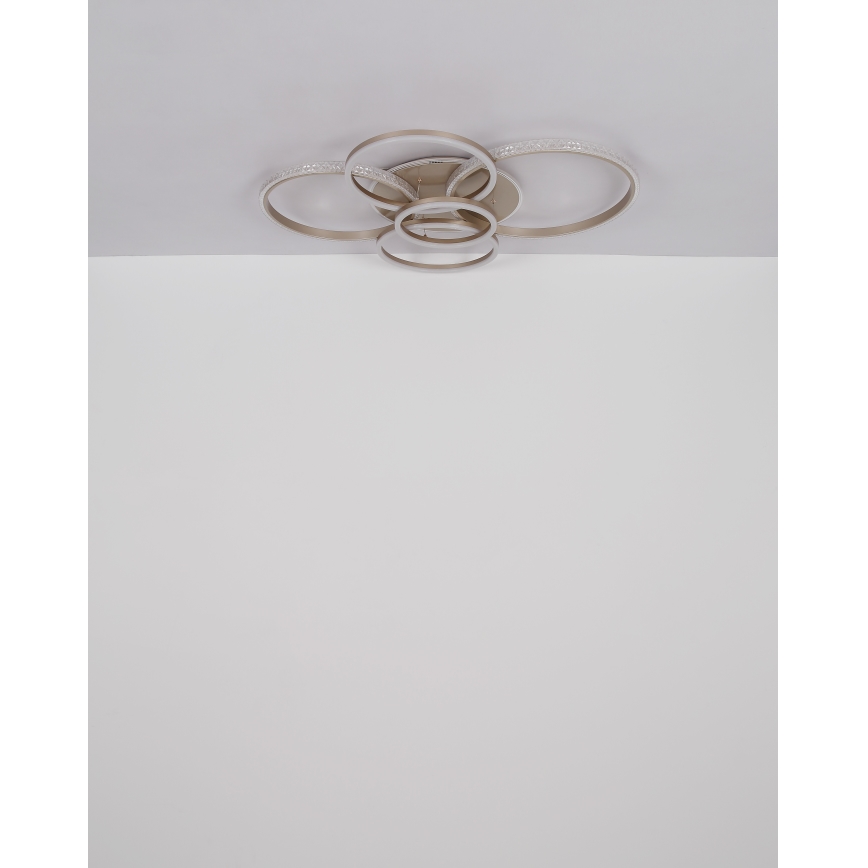Globo - LED Stropné svietidlo LED/70W/230V 3000K 88x110 cm béžová