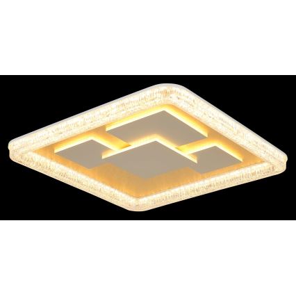 Globo - LED stropné svietidlo LED/40W/230V 3000K 48,8x48,8 cm zlaté