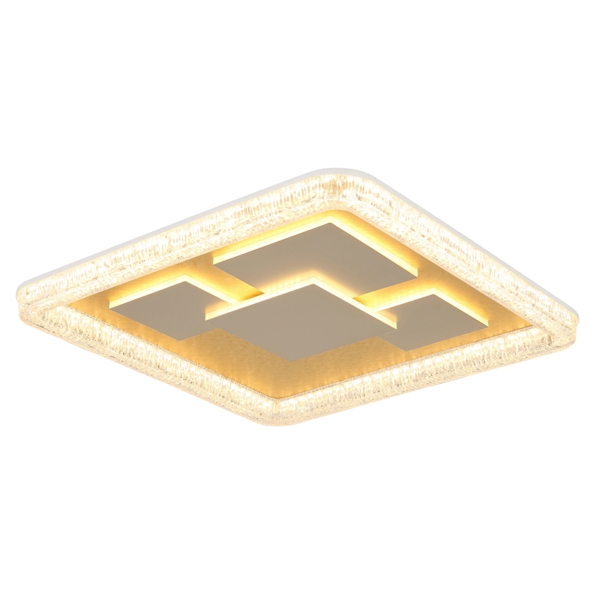 Globo - LED stropné svietidlo LED/40W/230V 3000K 48,8x48,8 cm zlaté