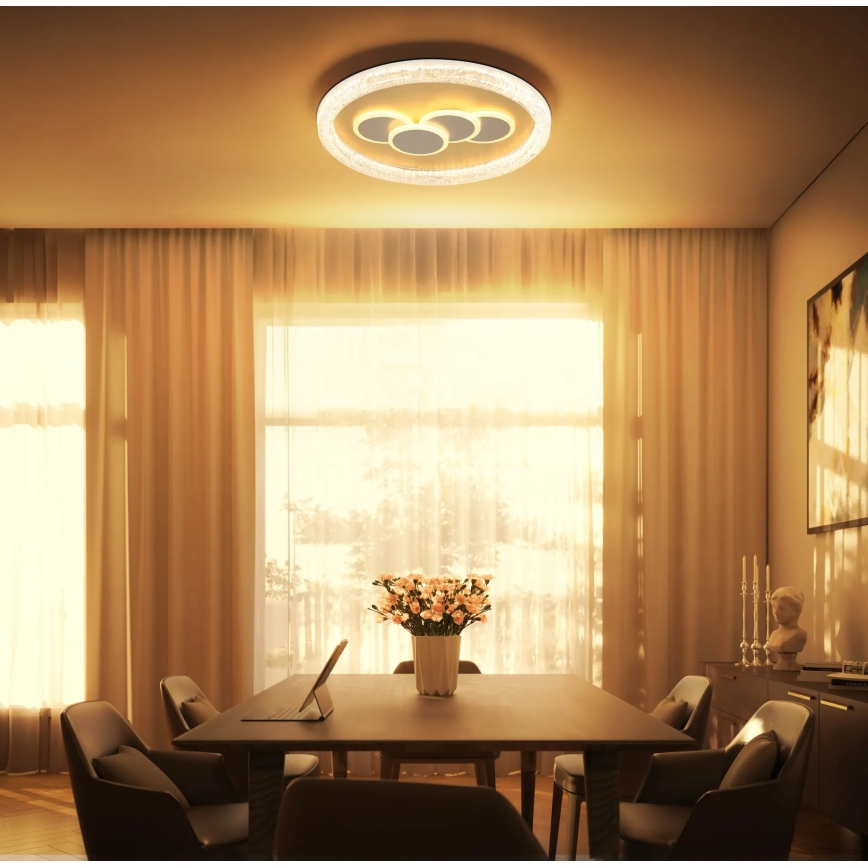 Globo - LED stropné svietidlo LED/40W/230V 3000K priemer 49,5 cm zlaté