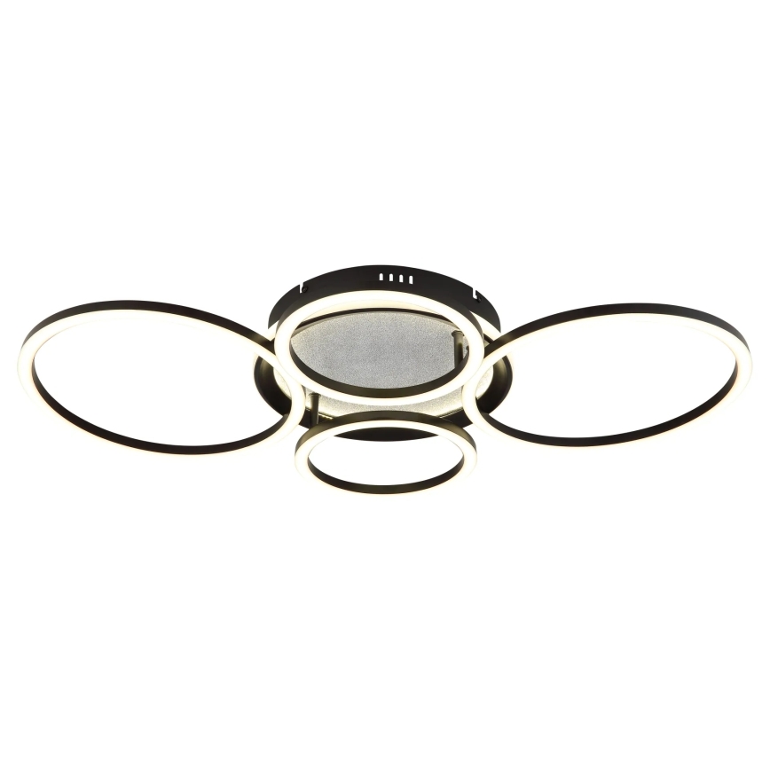 Globo - LED stropné svietidlo LED/40W/230V 4000K 72x52 cm čierne