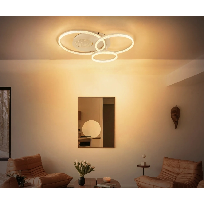 Globo - LED stropné svietidlo LED/40W/230V 3000K 78x60 cm béžová