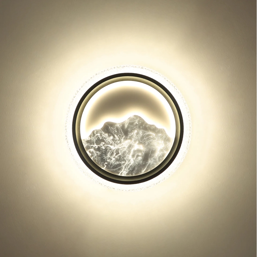 Globo - LED stropné svietidlo LED/28W/230V 3000/4000/6500K pr. 39,5 cm strieborné