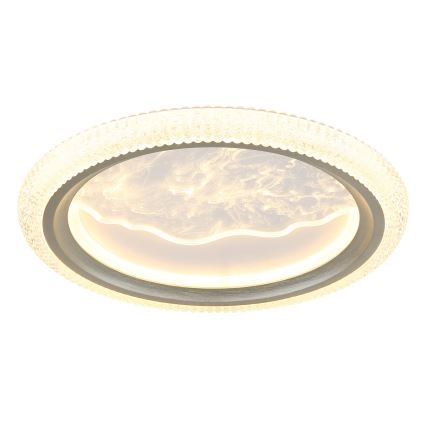 Globo - LED stropné svietidlo LED/28W/230V 3000/4000/6500K pr. 39,5 cm strieborné