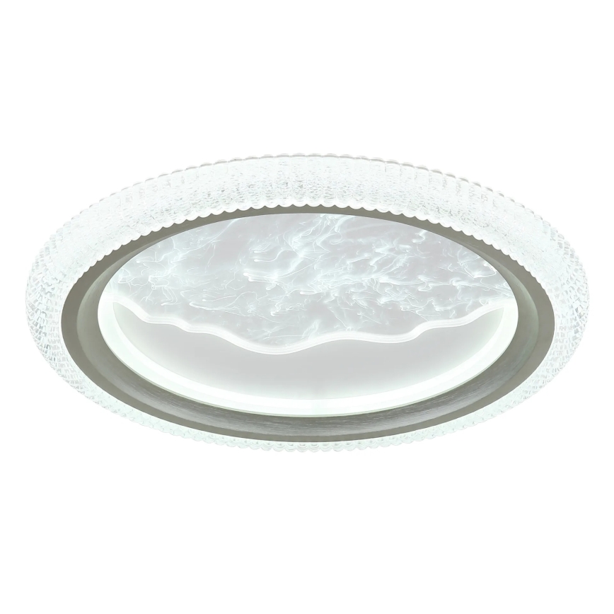 Globo - LED stropné svietidlo LED/28W/230V 3000/4000/6500K pr. 39,5 cm strieborné