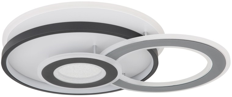 Globo 48552D4 - LED stropné svietidlo BRIENNA LED/40W/230V 43x52 cm biela/šedá