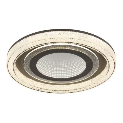 Globo - LED Stmievateľné stropné svietidlo LED/48W/230V 2700-6000K pr. 48 cm antracit + diaľkové ovládanie