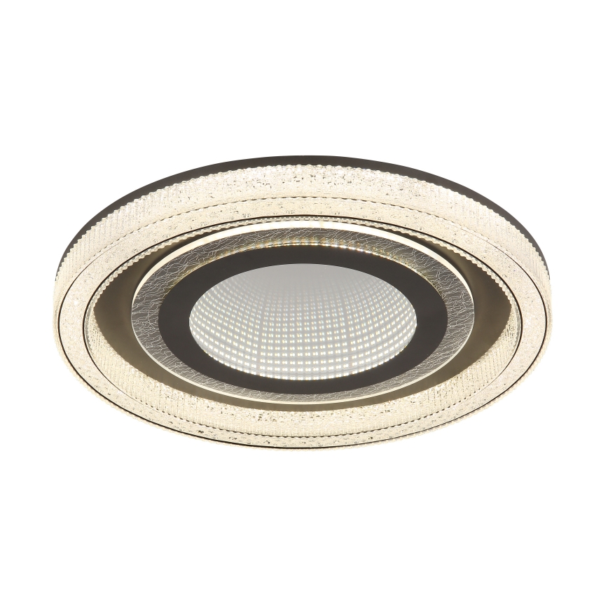 Globo - LED Stmievateľné stropné svietidlo LED/48W/230V 2700-6000K pr. 48 cm antracit + diaľkové ovládanie