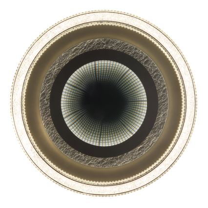Globo - LED Stmievateľné stropné svietidlo LED/48W/230V 2700-6000K pr. 48 cm antracit + diaľkové ovládanie