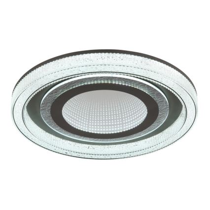 Globo - LED Stmievateľné stropné svietidlo LED/48W/230V 2700-6000K pr. 48 cm antracit + diaľkové ovládanie
