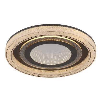 Globo - LED Stmievateľné stropné svietidlo LED/48W/230V 2700-6000K pr. 48 cm antracit + diaľkové ovládanie