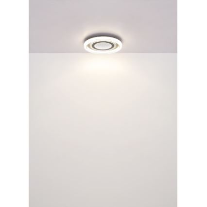 Globo - LED Stmievateľné stropné svietidlo LED/48W/230V 2700-6000K pr. 48 cm antracit + diaľkové ovládanie