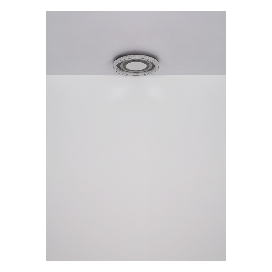 Globo - LED Stmievateľné stropné svietidlo LED/48W/230V 2700-6000K pr. 48 cm antracit + diaľkové ovládanie