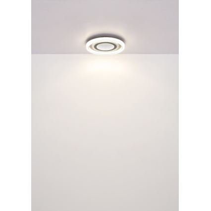 Globo - LED Stmievateľné stropné svietidlo LED/48W/230V 2700-6000K pr. 48 cm biela + diaľkové ovládanie