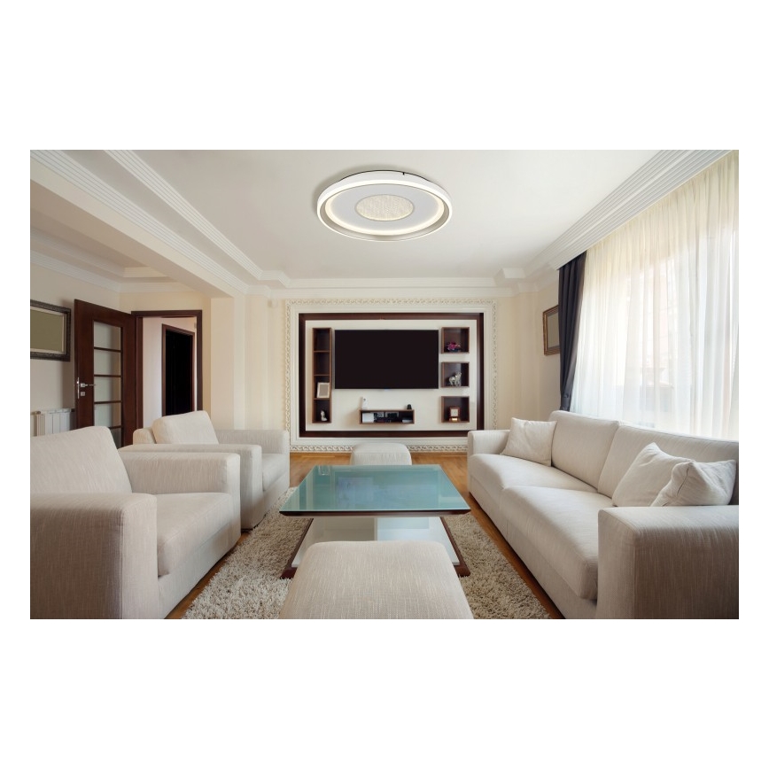 Globo - LED Stmievateľné stropné svietidlo LED/48W/230V 2700-6000K pr. 48 cm + diaľkové ovládanie
