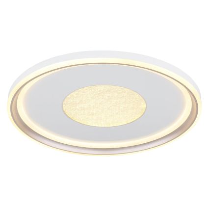 Globo - LED Stmievateľné stropné svietidlo LED/60W/230V 2700-6000K pr. 59 cm biela/krémová + diaľkové ovládanie