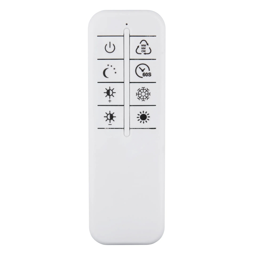 Globo - LED Stmievateľné stropné svietidlo LED/60W/230V 2700-6000K pr. 59 cm biela/krémová + diaľkové ovládanie