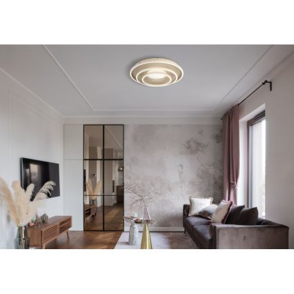 Globo - LED stropné svietidlo LED/40W/230V 3000/4000/6000K pr. 51 cm béžová