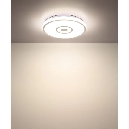 Globo - LED stropné svietidlo LED/24W/230V 3000/4000/6000K priemer 38 cm matný chróm