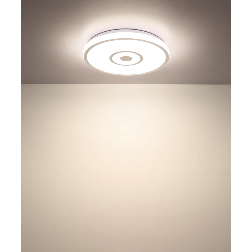 Globo - LED stropné svietidlo LED/24W/230V 3000/4000/6000K priemer 38 cm matný chróm