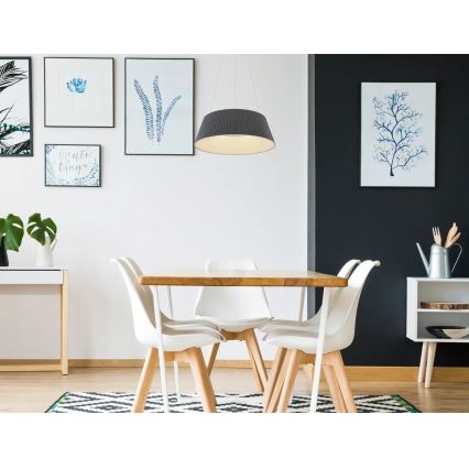 Globo - LED Stmievateľný luster na lanku LED/45W/230V 3000-6000K + diaľkové ovládanie